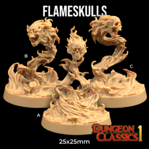 Calaveras Flameantes