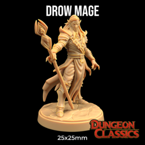Drow Mago | Araña Negra