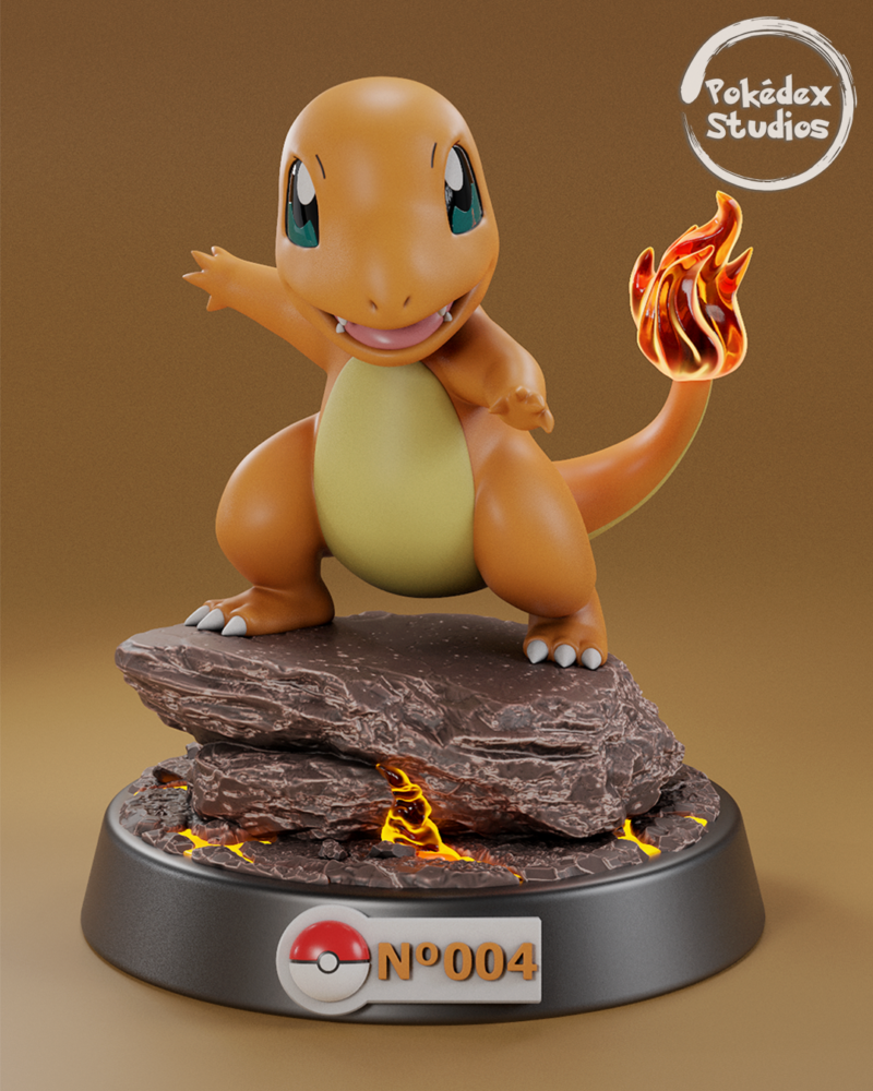 Charmander 004 | Pokemón