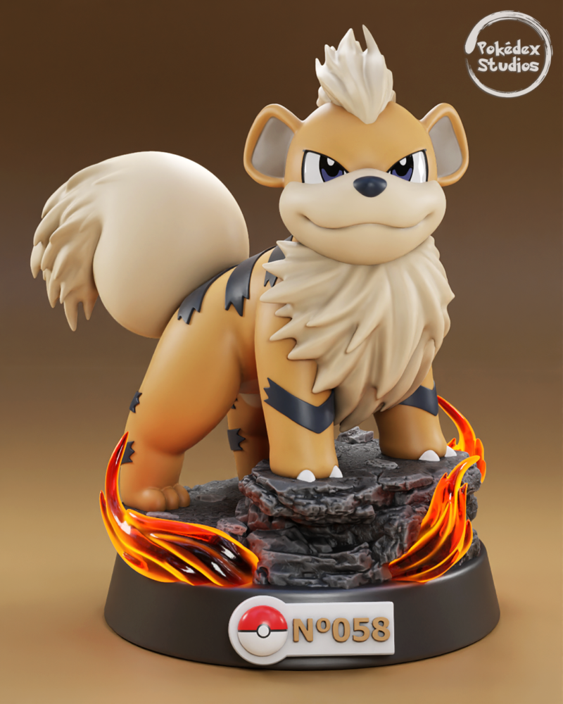 Growlithe 058 | Pokemón