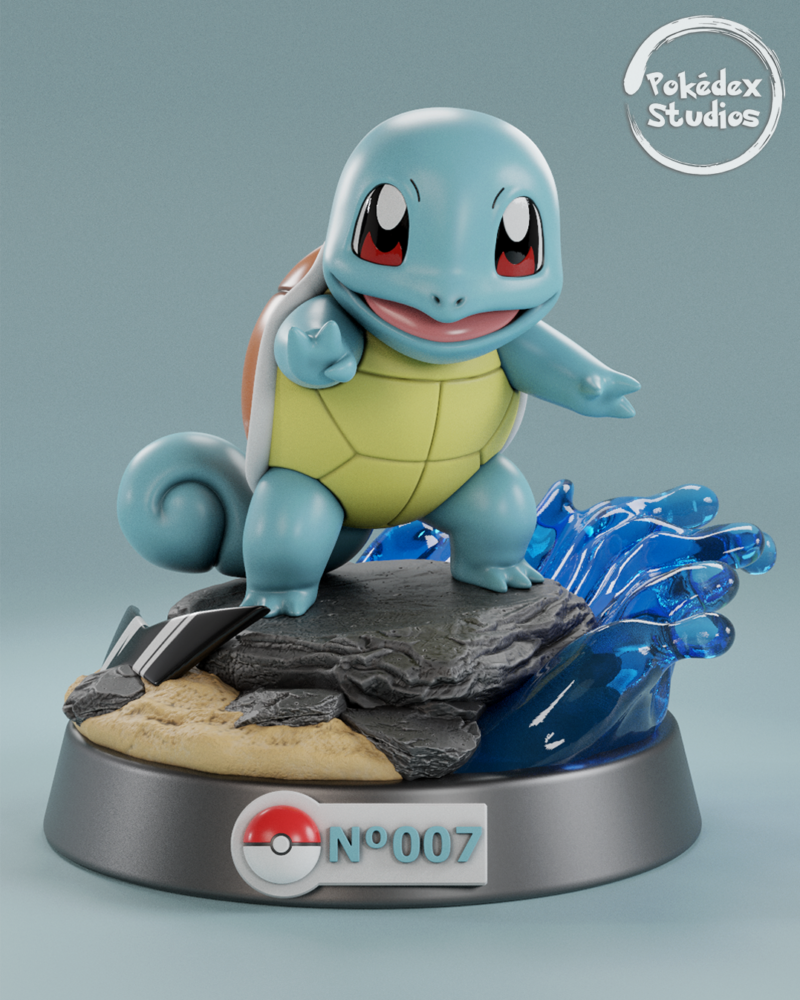 Squirtle 007 | Pokemón